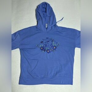 Box Lunch Harry Potter Raven Claw Hoodie size Medium.